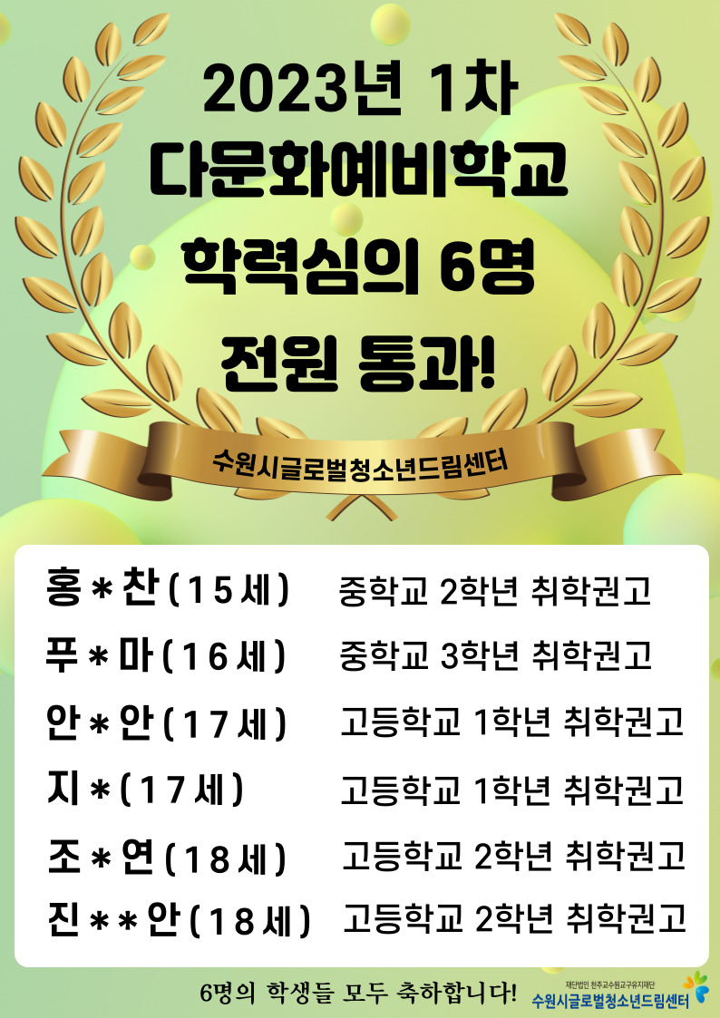 2023 다문화예비학교 
